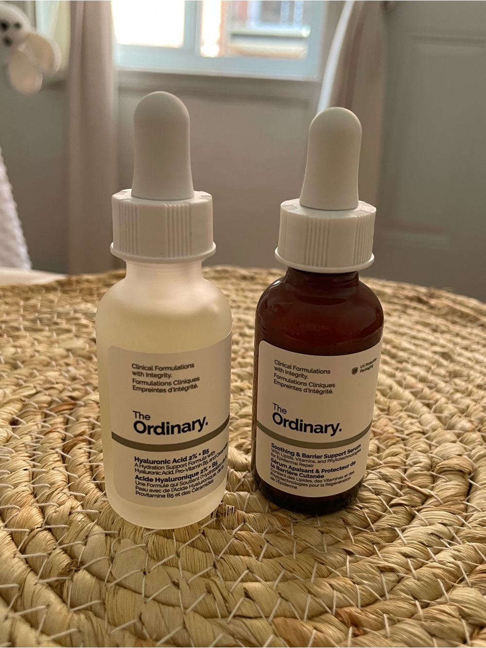 The Ordinary skincare Bundle. Hyaluronic Acid 2% + B5 & Soothing Serum